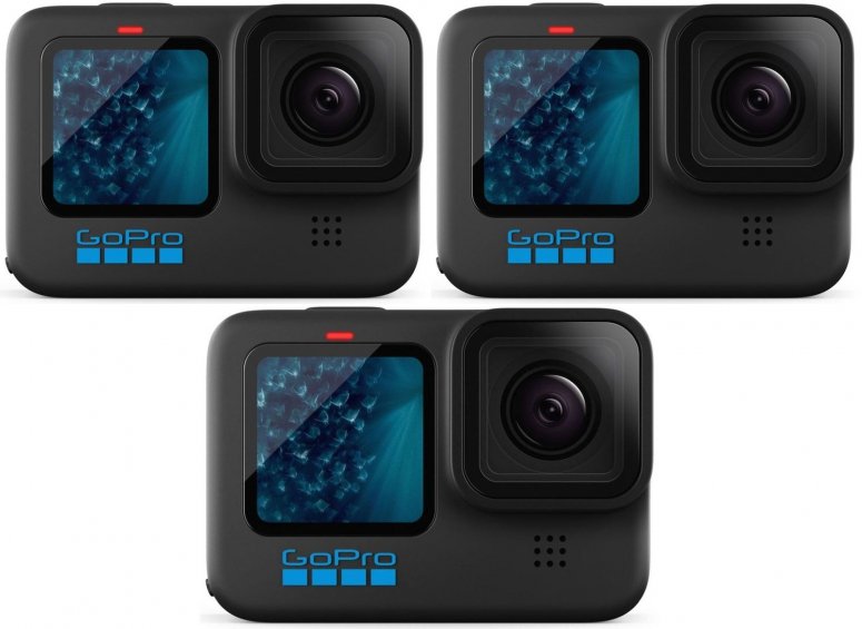Technische Daten  GoPro HERO11 Black 3er Pack