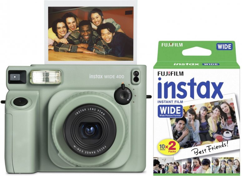 Fujifilm Instax Wide 400 + Wide Film DP