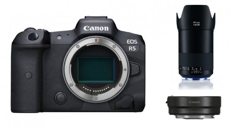 Canon EOS Ra + EF-Adapter + ZEISS Milvus 35mm f1,4