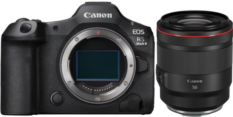 Technische Daten  Canon EOS R5 II + RF 50mm f1,2 L USM