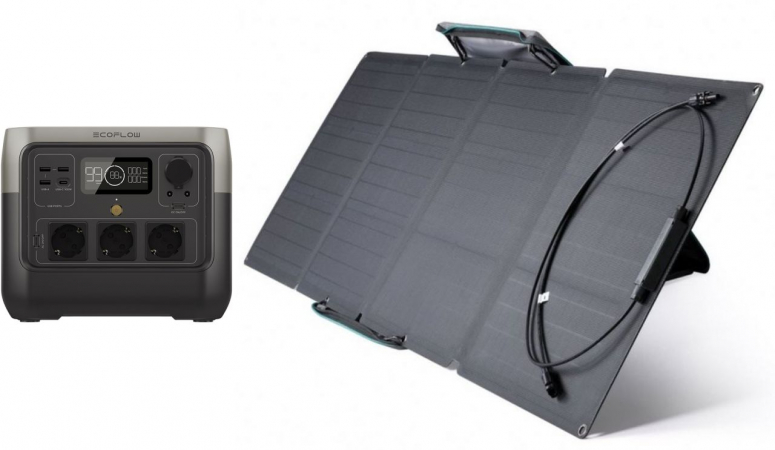 Technische Daten  Ecoflow River 2 Pro + 110W Solarpanel