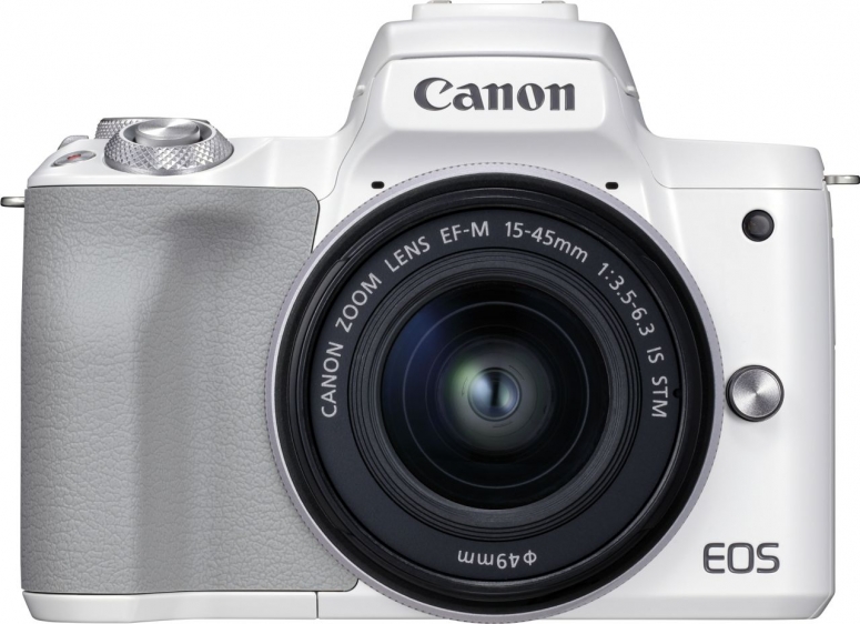 Canon EOS M50 Mark II weiß + EF-M 15-45mm f3,5-6,3 IS STM