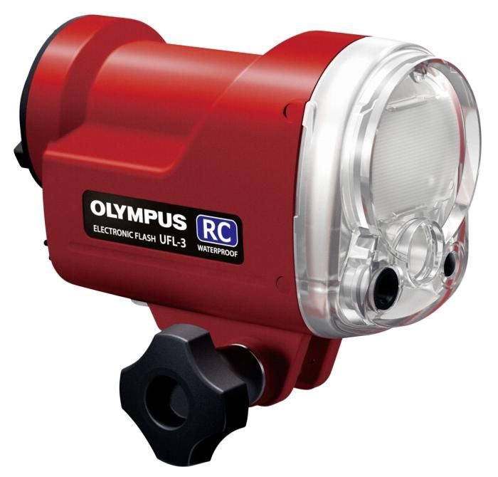 Technische Daten  Olympus UFL-3 Unterwasser Blitz