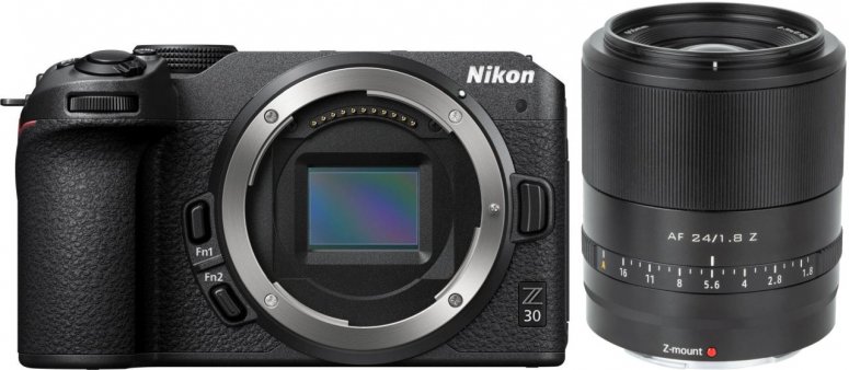 Nikon Z30 + Viltrox Z-24 f1,8 AF