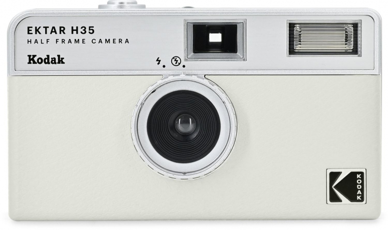 Kodak Half Frame Film Camera EKTAR H35 White  