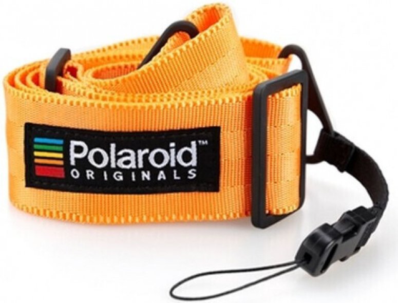 Polaroid Camera strap Flat orange