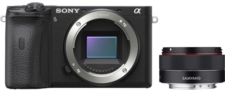Zubehör  Sony Alpha ILCE 6600 + Samyang 35mm F2.8