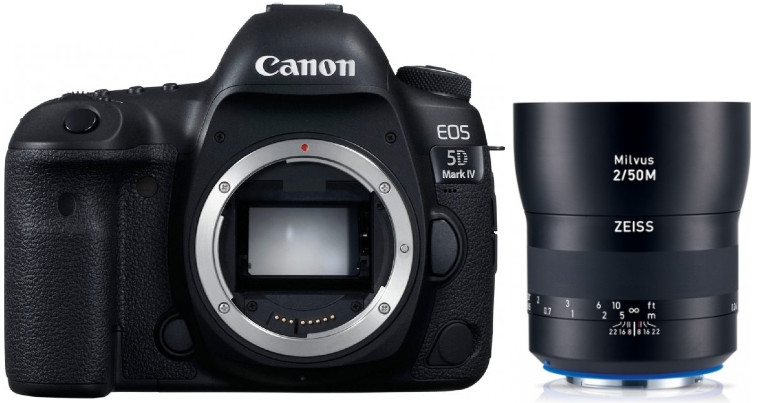 Zubehör  Canon EOS 5D Mark IV + ZEISS Milvus 50mm f2