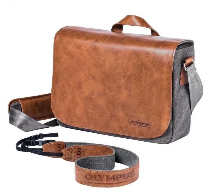 Technical Specs  Olympus OM-D Messenger Leather Bag