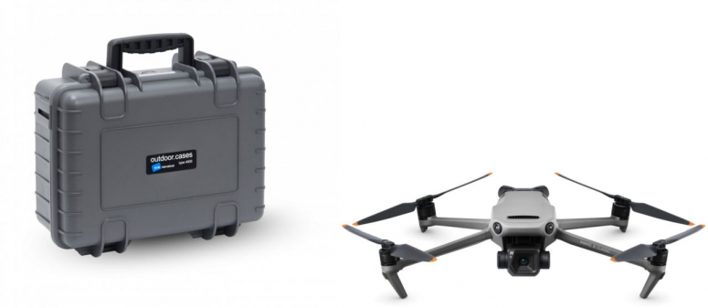 DJI Mavic 3 Classic + RC + B&W Case type 4000 gris