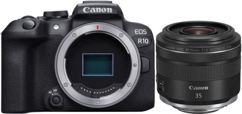 Zubehör  Canon EOS R10 + RF 35mm f1,8 IS STM Macro