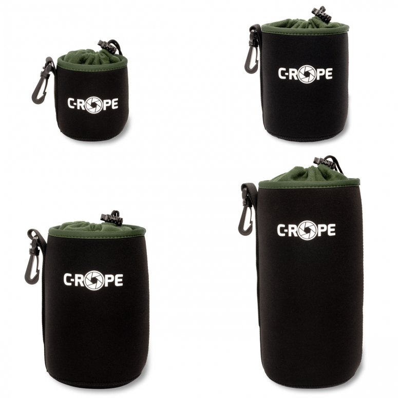 C-Rope neoprene lens bag V2 set S, M, L, XL