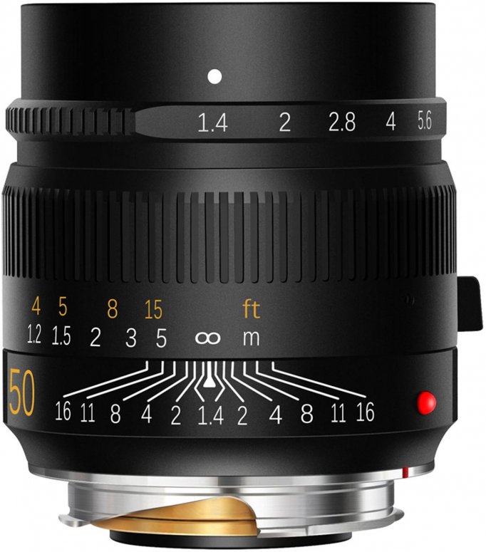 Technical Specs  TTArtisan M 50mm f1.4 aspherical Leica M