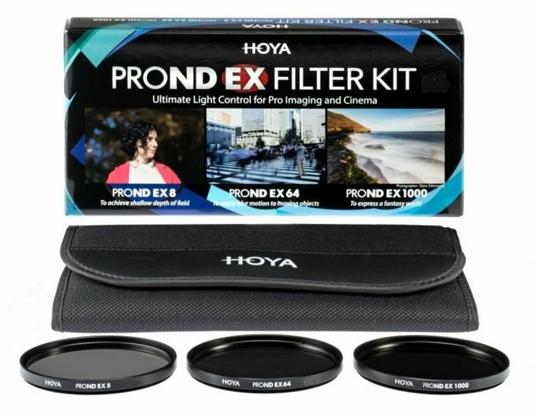 Hoya PROND EX ND Filter Set 8/64/1000 49mm