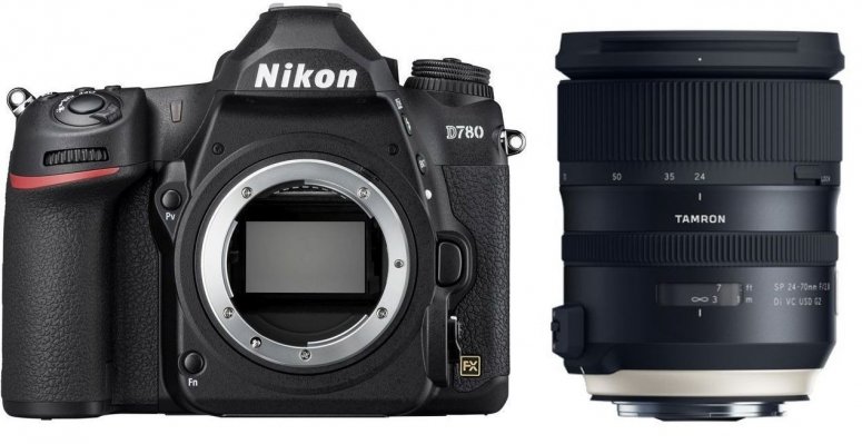 Technische Daten  Nikon D780 + Tamron SP 24-70mm f2,8 Di VC USD G2