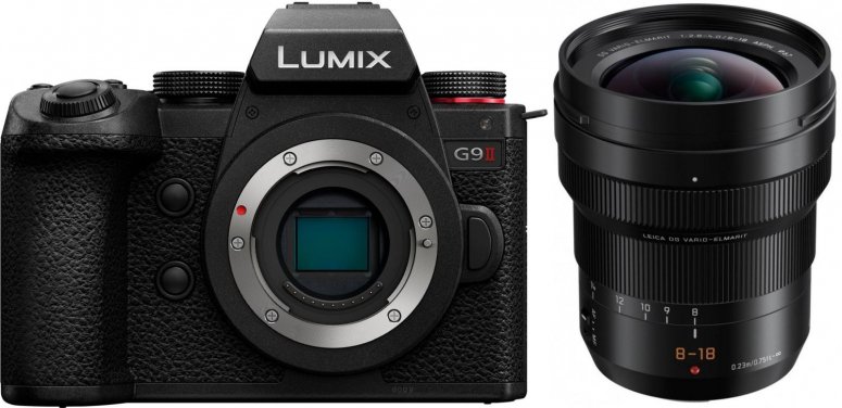 Accessories  Panasonic Lumix G9 II body + Leica DG Vario Elmarit 8-18mm f2.8-4.0