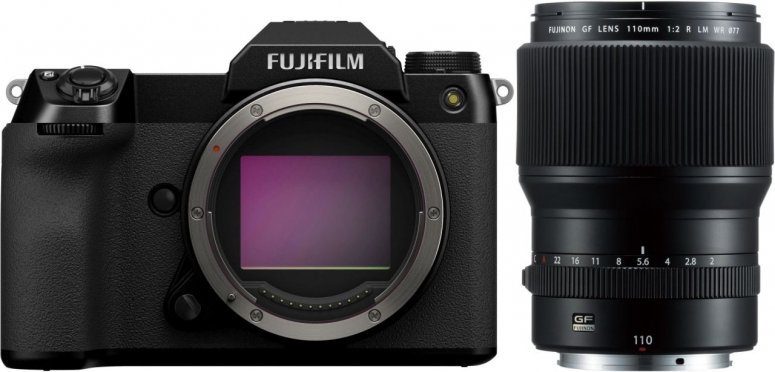 Caractéristiques techniques  Fujifilm GFX 100S + Fujinon GF110mmF2 R LM WR