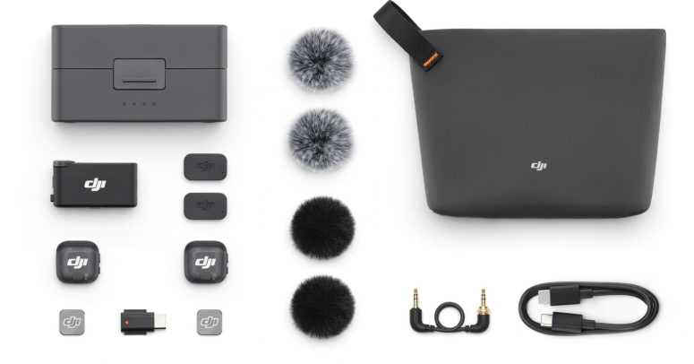 DJI Mic 3 (2 TX + 1 RX + Charging Case)