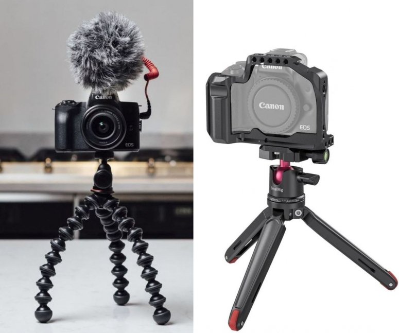 Zubehör  Canon EOS M50 II Vlogger Kit + SmallRig 3138 Cage