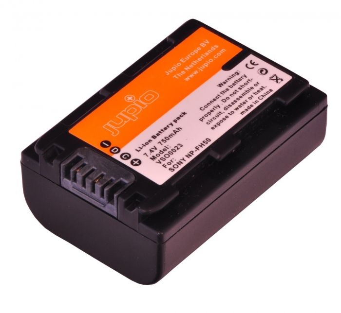 Batterie Jupio Sony NP-FH50 puce dinformation