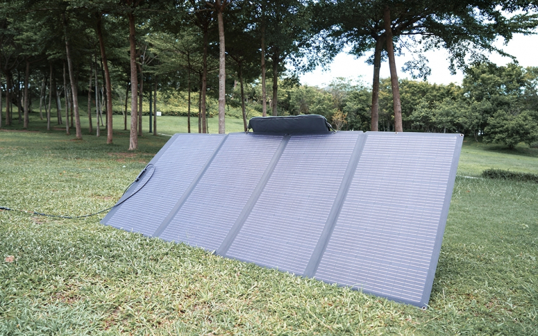 EcoFlow 400W solar panel - Foto Erhardt