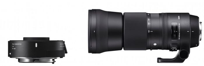 Sigma 150-600mm f5,0-6,3 OS HSM C + Konverter TC1401 für Canon