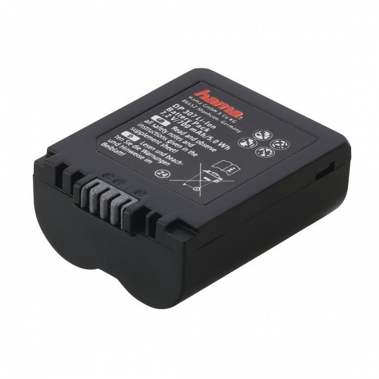 Hama Batterie Li-Ion DP 307 pour Panasonic CGR-S006E