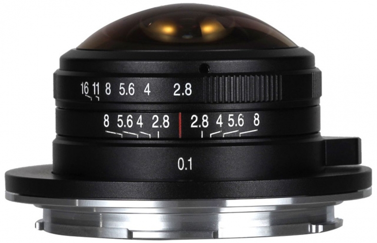 LAOWA 4mm f/2,8 Fisheye circulaire pour monture L