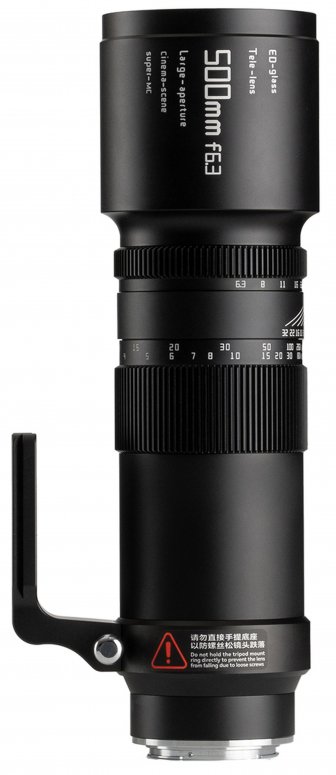 TTArtisan 500mm f6,3 téléobjectif pour Nikon F