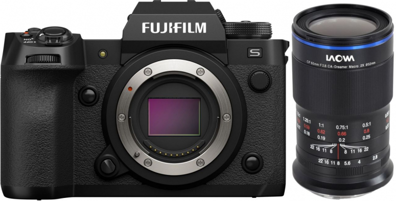 Zubehör  Fujifilm X-H2 S + LAOWA 65mm f2,8 2X Ultra Macro APO