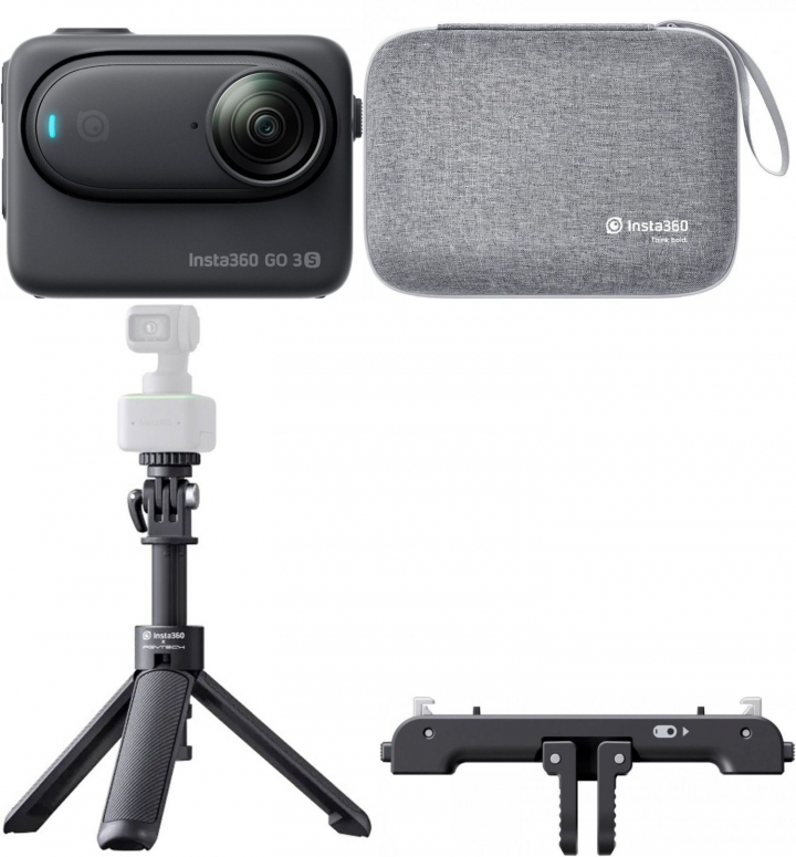 INSTA360 GO 3S (128GB) Midnight Black Pack voyage