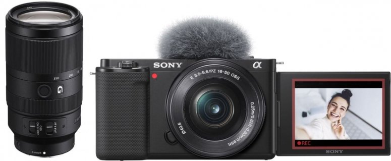 Sony Alpha ZV-E10 + 16-50mm + SEL 70-350mm f4,5-6,3 G OSS
