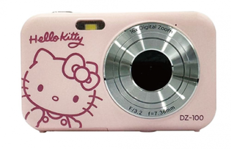 Yashica DZ-100 Hello Kitty pink