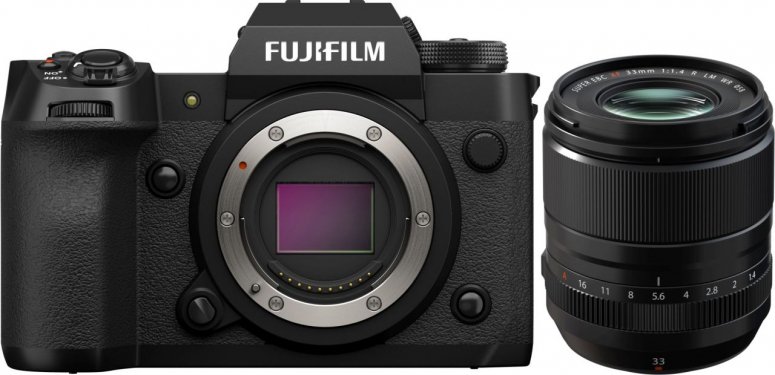 Zubehör  Fujifilm X-H2 Gehäuse + XF 33mm F1.4 R LM WR