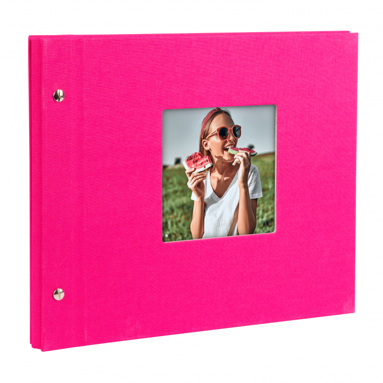 Goldbuch 26 898 Screw album Bella Vista 30x25 pink