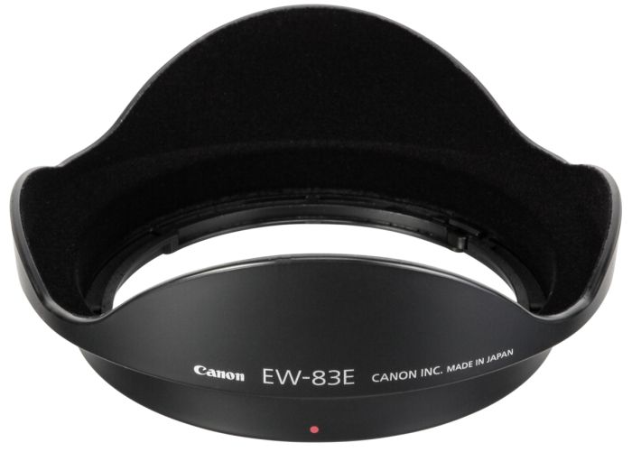 Technical Specs  Canon Lens hood EW-83 E