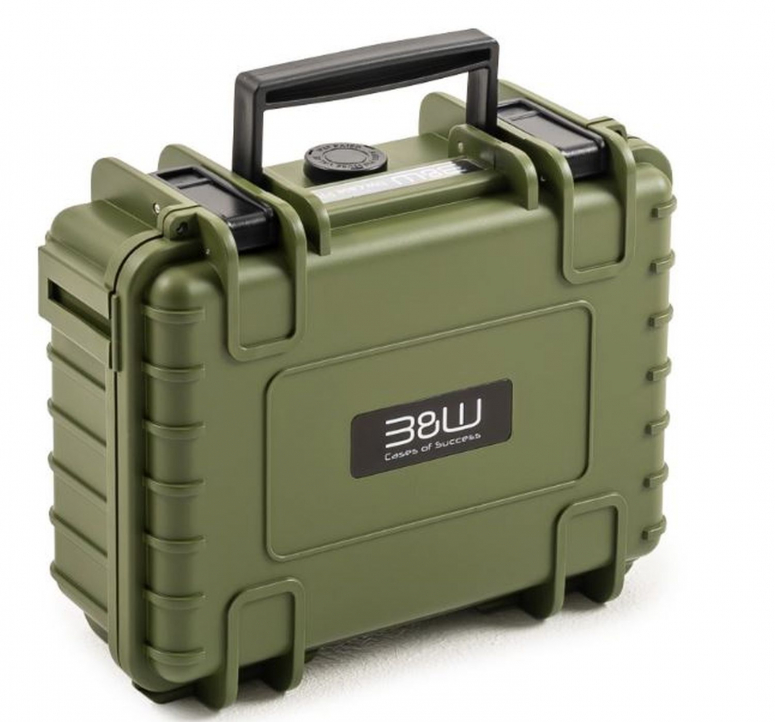 B&W DJI Osmo Pocket 3 Case Type 500 Brown Green
