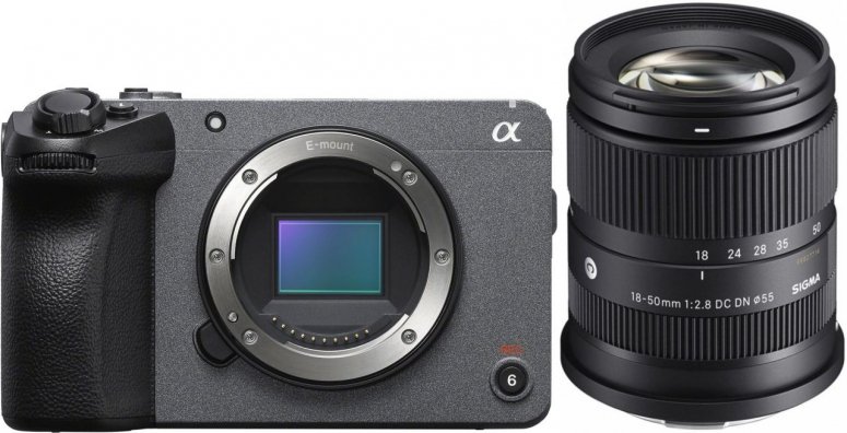 Sony FX30 Camera and Sigma 16mm F1.4 DC DN E Lens