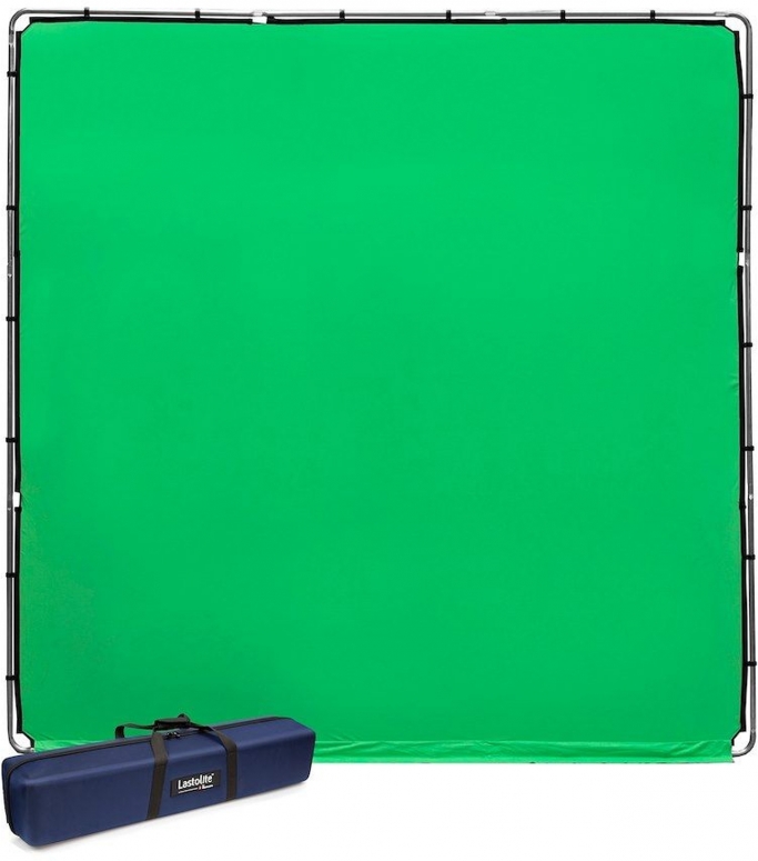 Lastolite LR83350 StudioLink Chroma Key Green Screen Kit 3x3m Foto