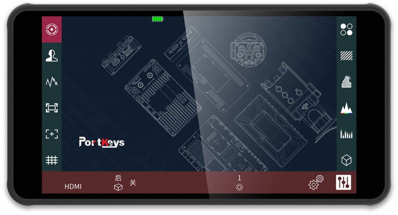 Technische Daten  Portkeys PT5 II 5 4K HDMI Touchscreen Monitor