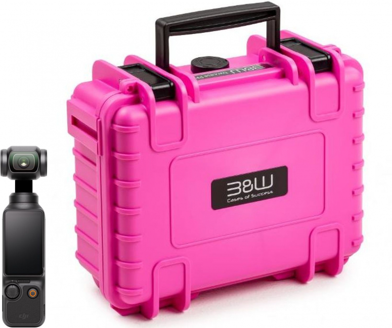 Zubehör  DJI Osmo Pocket 3 + B&W Case Typ 500 Pink