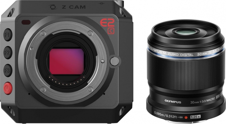 Z-Cam E2C + Olympus M.Zuiko Digital ED 30mm f3,5 Makro