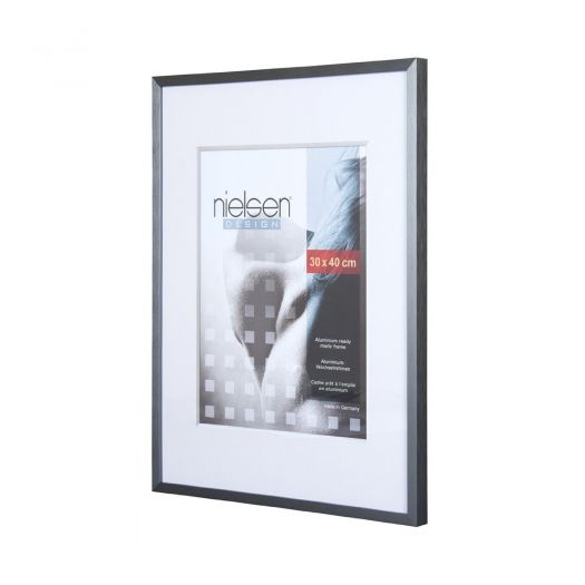 Zubehör  Nielsen Metallrahmen C2 40x50 cm grau matt 64051