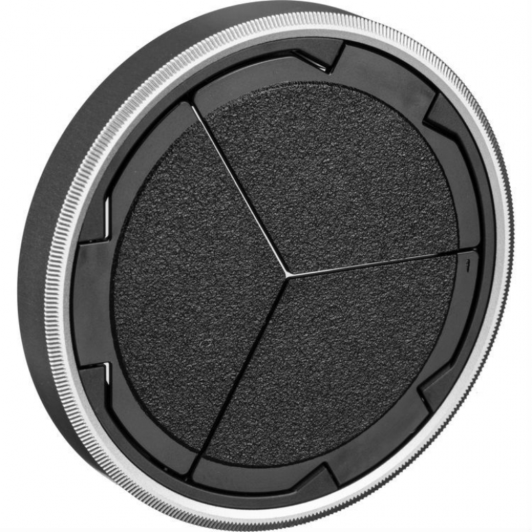 LEICA D-Lux 7 Auto-Objektivdeckel silbern/schwarz