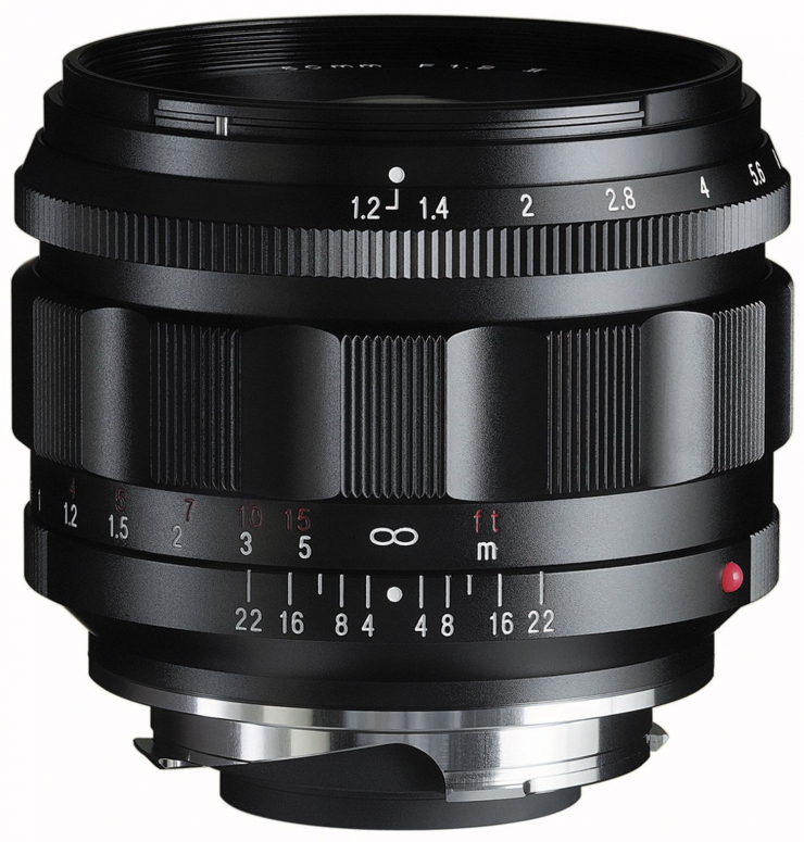 Voigtländer Nokton 50mm f1,2 II VM asph. schwarz