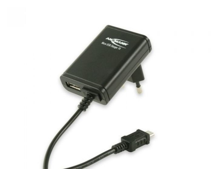Ansmann Chargeur micro USB 1 ampère
