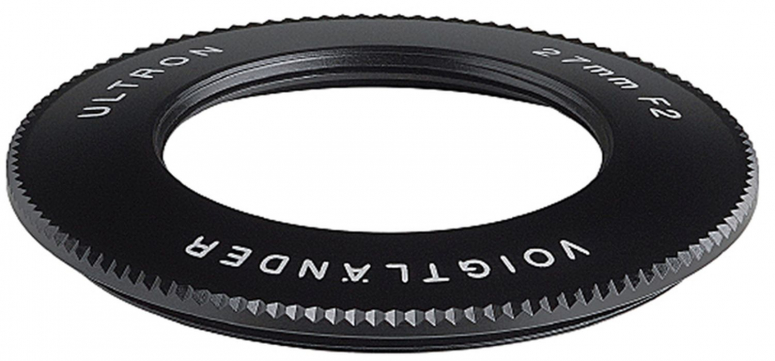 Voigtländer Ultron 27mm f2 Fuji X-Mount schwarz - Foto Erhardt