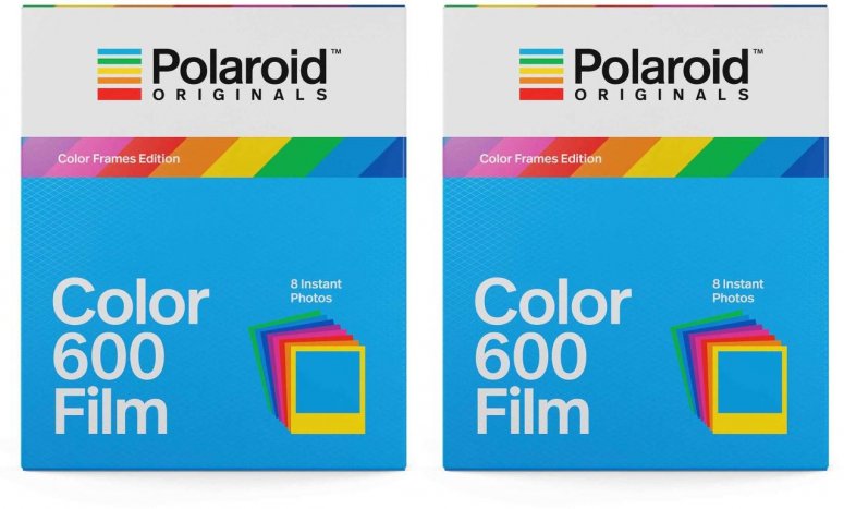 Technische Daten  Polaroid 600 Color Film Color Frames 8x 2er Pack