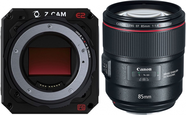 Z-Cam E2-F6 + Canon EF 85mm f1.4L IS USM