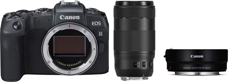 Canon EOS RP + Adapter EF-EOS R + EF 70-300mm f4,0-5,6 IS II USM